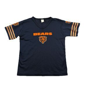 Chicago Bears NFL Mesh Jersey Shirt Kids M Blue Short Sleeve Franklin